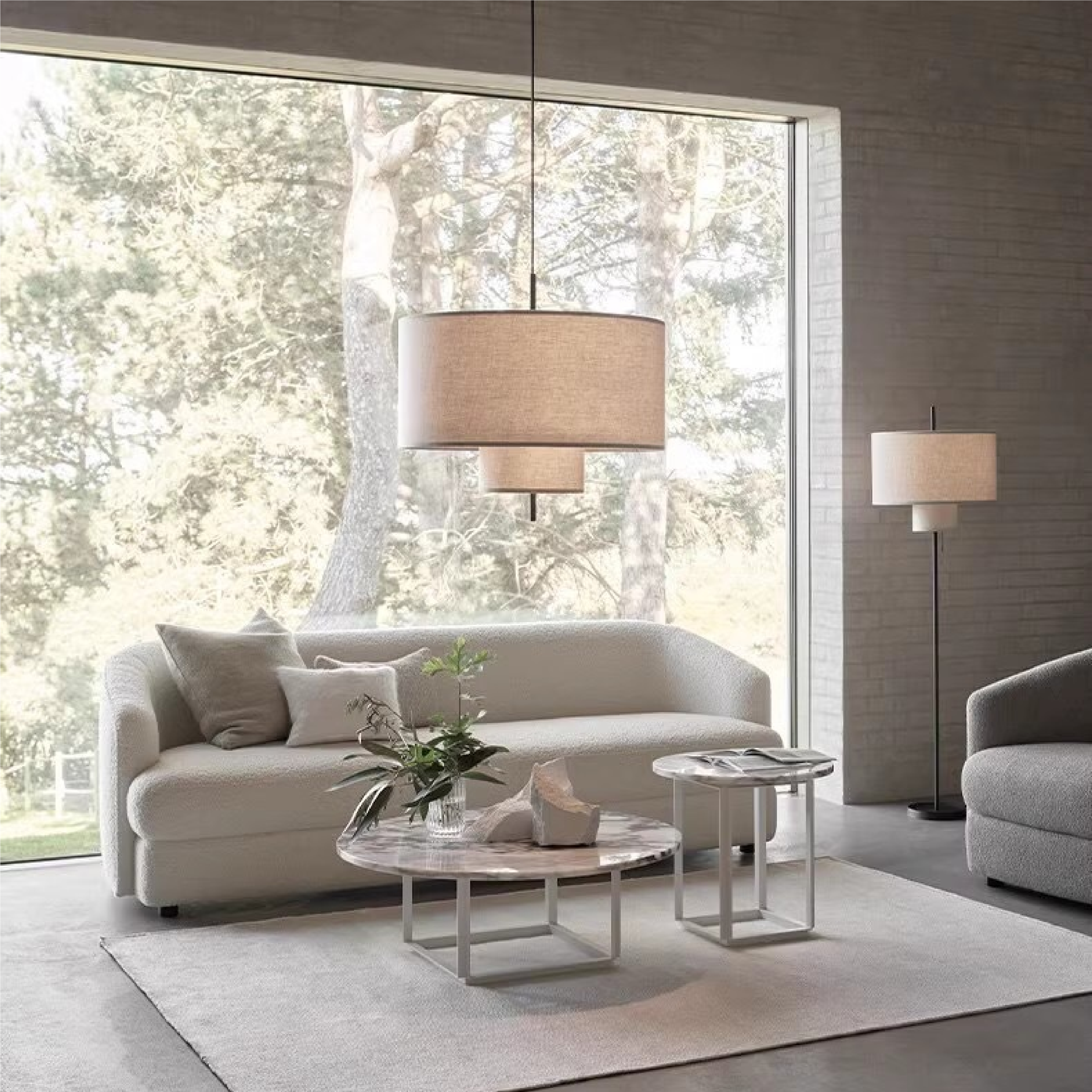 Yurina Silk Pendant Lamp