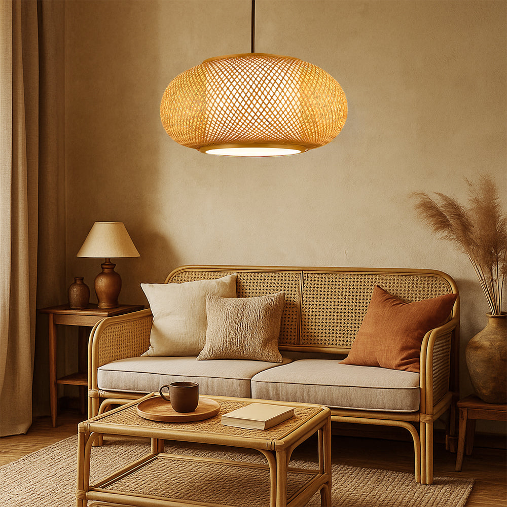 Hansens Bamboo Hanging Lamp