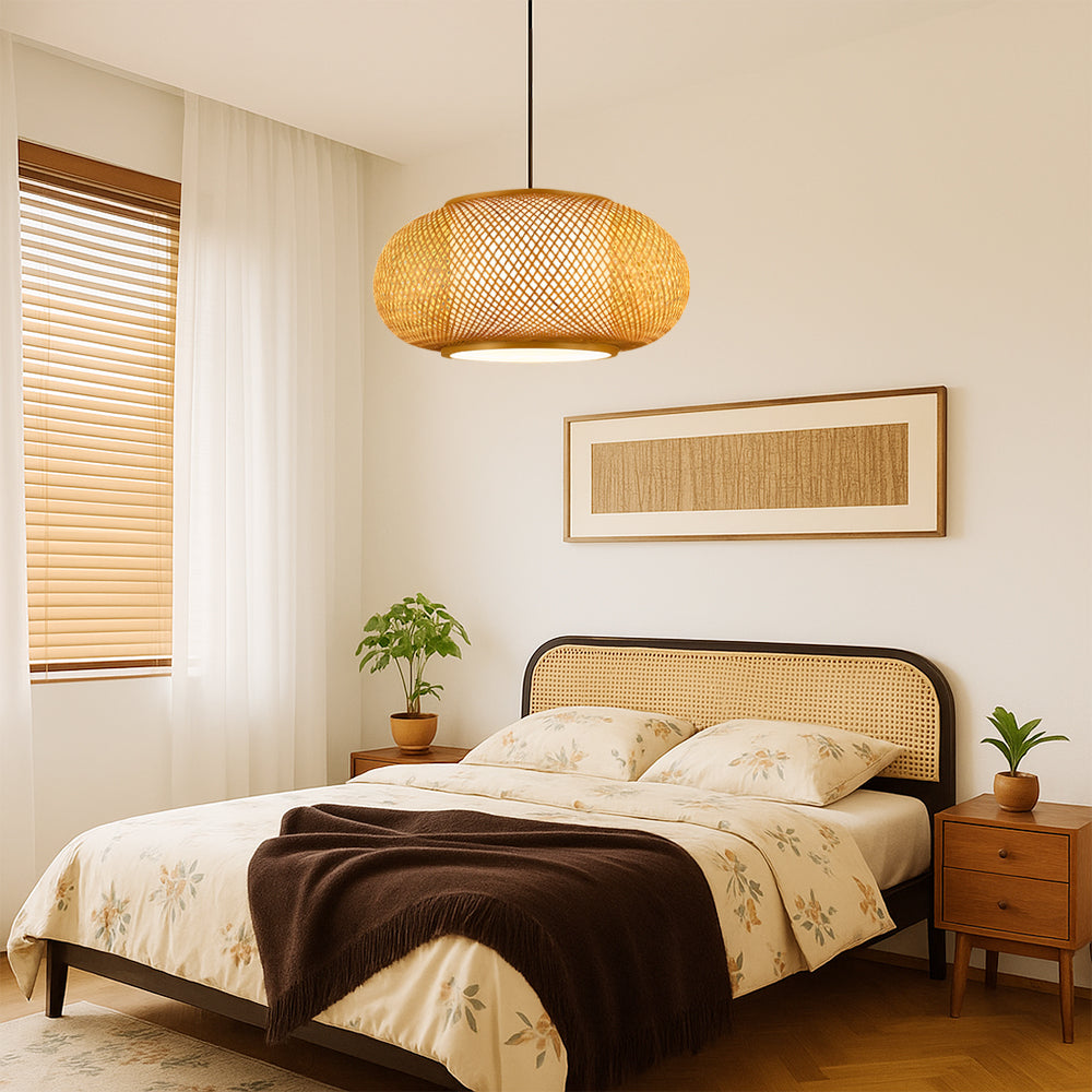 Hansens Bamboo Hanging Lamp