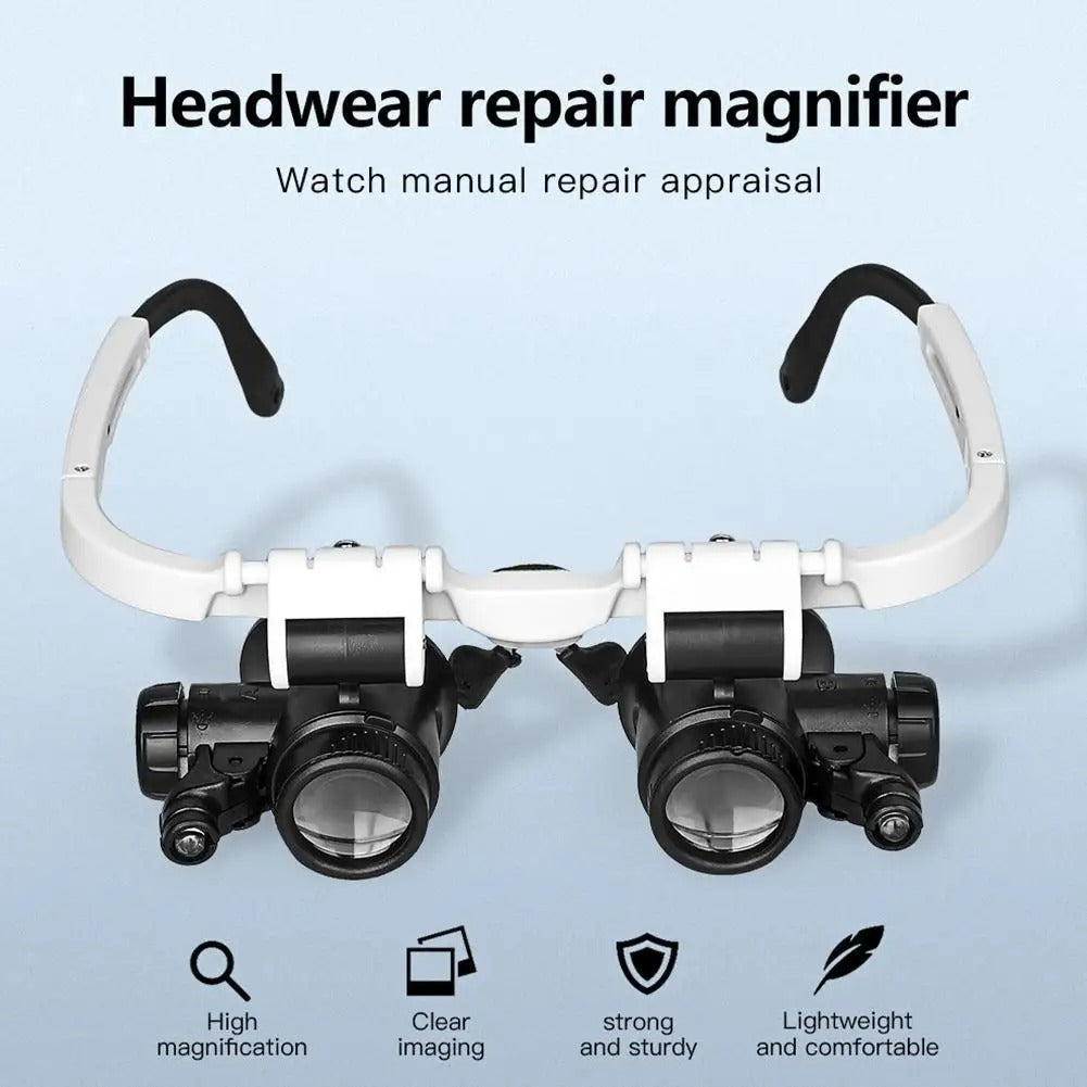 Loupe Led avec Grossissement - Loupe et Lampe pour Usage Polyvalent travel bo