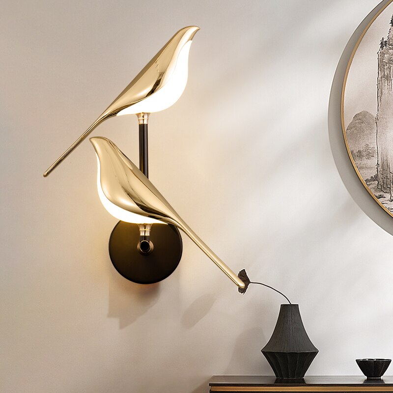 MrBird's Modern Bird-Shaped Wall Applique