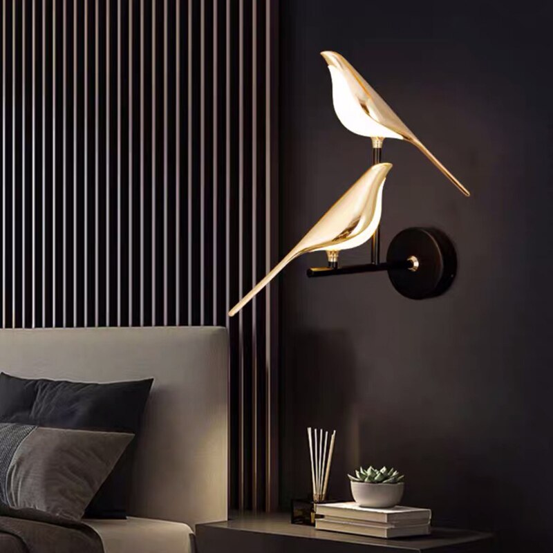 MrBird's Modern Bird-Shaped Wall Applique