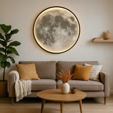 Moon wall lamp